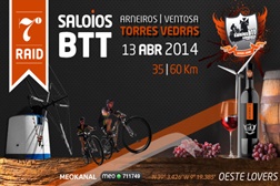 7º Raid Saloios BTT Arneiros-Ventosa Torres Vedras dia 13 de Abril