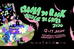 Escola do Rock Paredes de Coura 2026 - As inscrições decorrem de 5 a 23 de junho
