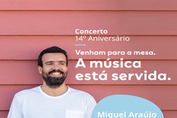 MAR Shopping Matosinhos celebra aniversário com Miguel Araújo e "As Canções da Maria"