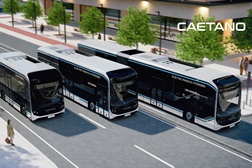 A CaetanoBus lança nova geração de autocarros Zero Emissões - Autocarros elétricos a bateria (e.CityGold) e autocarros elétricos a hidrogénio (H2.CityGold)