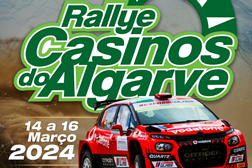 Rallye Casinos do Algarve prestes a ir para a estrada - Prova algarvia apresenta novidades para a edição de 2024