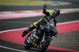 Tempestade de Marini ao 2º dia de testes em Lombok - A começar o seu segundo ano de MotoGP, Luca ficou quase a 0,2s de distância do segundo mais rápido Marc Márquez, num sábado movimentado em Mandalika.