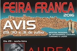 Áurea, Diego Miranda, WAO, Diogo Piçarra, Karetus e Carminho no palco da Feira Franca de Avis 2016