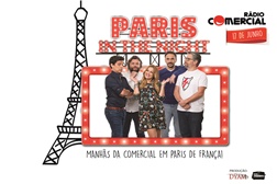 Primeiro concerto "Parabéns In The Night" da Rádio Comercial no estrangeiro vai ser em Paris