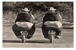 Os Big Twins e as mini motos 