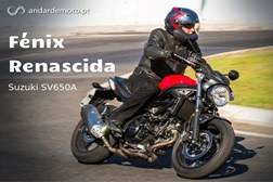 Teste Suzuki SV650A - Fénix renascida