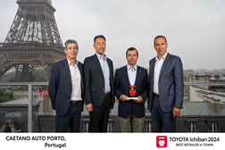 Toyota reconhece os seus concessionários Ichiban - Caetano Auto Porto  eleita como  Concessionário Ichiban 2024 em Portugal