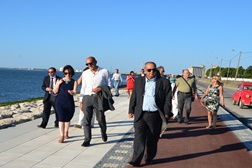 Prolongamento do Passeio Augusto Cabrita com zona pedonal e ciclovia inaugurado no Barreiro