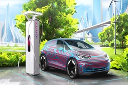 Volkswagen planeia 36.000 pontos de carregamento para carros elétricos  - Por toda a Europa