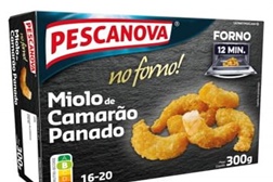 Pescanova sugere uma experiência gourmet em casa com o novo Miolo de Camarão Panado