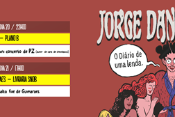 Apresentação do livro "Diário de uma Lenda" de Jorge Daniel no Porto e em Guimarães