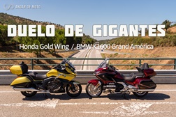 Comparativo Honda Gold Wing / BMW K1600 Grand América - Duelo de Gigantes