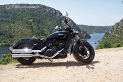 Uma Indian Scout Sixty a andar de moto - Episódio 2 - O orgulho