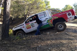Elisabete Jacinto com a Volkswagen no Rali das Gazelas