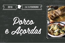 Porco e Açordas na ementa das Semanas Gastronómicas de Grândola