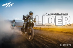 CFMOTO 450MT foi líder de vendas em junho 2024