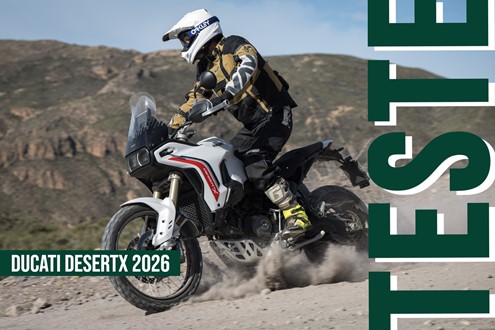 Vídeo Teste Ducati DesertX 2026 - Prima Donna
