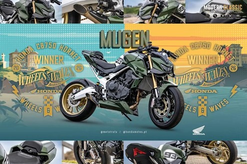 Equipa criativa da Mototrofa vence, pela segunda vez, o concurso europeu Honda Customs  - Categoria Battle of the Twins