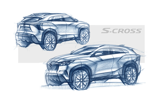A história na base do design do S-CROSS - O primeiro crossover compacto do mundo