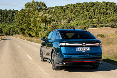 Nota máxima para o Volkswagen ID.7 - Cinco estrelas na classificação de segurança Euro NCAP