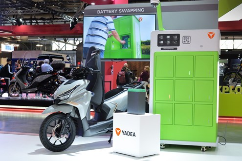 Yadea na EICMA 2025: inovação eléctrica e ecossistema de carregamento global - EICMA 2025