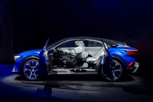 Alpine A390_β - um concentrado de inovação francesa - Concept car do futuro A390, um fastback desportivo que a lançar em 2025