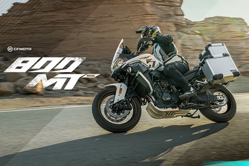 CFMoto anuncia o lançamento da MT800 ES, com suspensão eletrónica inteligente