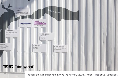 Entre Margens – seis olhares sobre o museu e a cidade no MAAT - Até 4 de janeiro de 2027 na Praça do Carvão, no MAAT