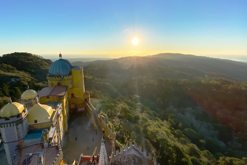Palácio da Pena abre o Pátio dos Arcos à observação do eclipse solar