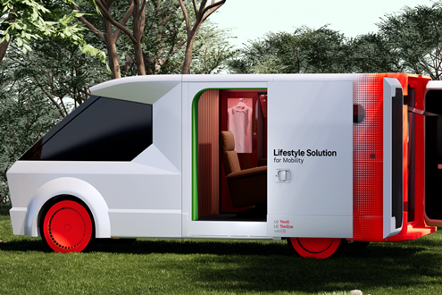 LG revela visão de expansão das soluções AI HOME para espaços de mobilidade  - Plataforma LG Mobility Experience (MX) no CES 2025