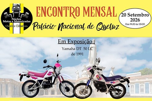 8.º Encontro Mensal de 2026 do Queluz Clássicos, dia 20 de setembro