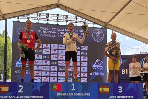 Fernando Gonçalves conquista título europeu de XCM na categoria Master M60