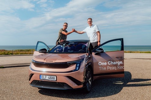 936 km sem recarregar: Škoda Peaq estabelece recorde de autonomia entre os SUV elétricos de sete lugares - Com um consumo médio de apenas 9,2 kWh/100 km