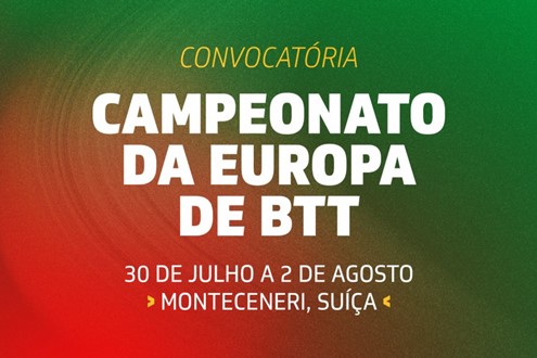 Portugal com oito representantes no Campeonato da Europa de BTT - Entre 29 de julho e 2 de agosto, em Monteceneri, na Suíça