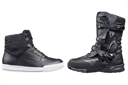 Triumph e Alpinestars reforçam gama de botas para motociclistas