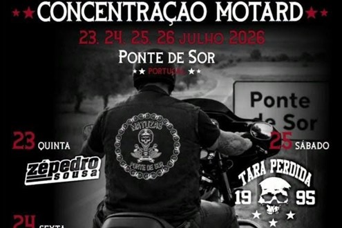 Concentração Motard Matuzas, Ponte de Sor, de 23 a 26 de julho