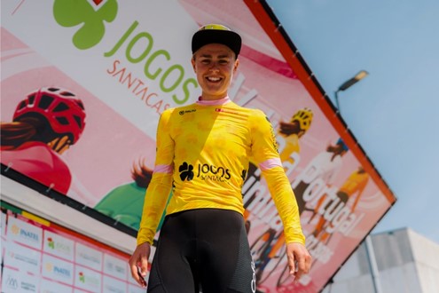 Victoire Berteau vence a Volta a Portugal Feminina Jogos Santa Casa