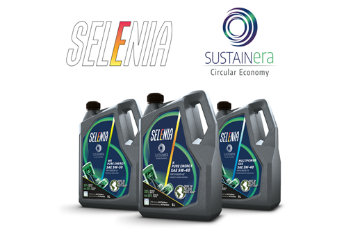 Stellantis e Petronas Lubricants lançam gama de produtos reciclados  - Nova marca conjunta Selenia Sustainera