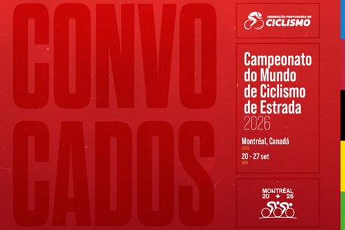 Seleção Nacional parte com 18 corredores para o Campeonato do Mundo de Montreal - Campeonato do Mundo de Estrada UCI 2026