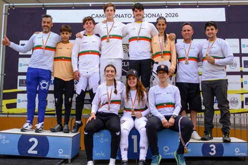 Renato da Silva e Ambre Beato fazem o pleno nos Campeonatos Nacionais de BMX em Quarteira
