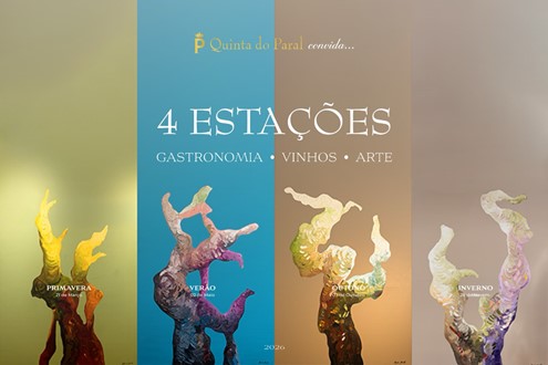 “4 ESTAÇÕES” - Quinta do Paral reúne alta gastronomia, vinhos e cultura em jantares exclusivos