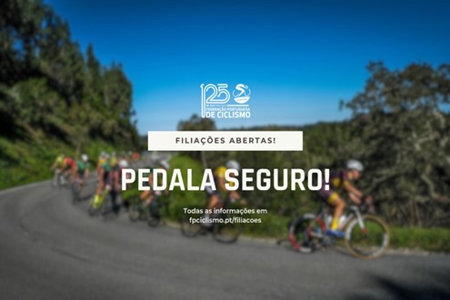 Filiações na Federação Portuguesa de Ciclismo abertas para 2026