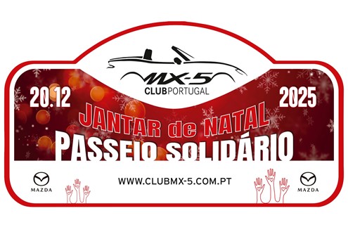 Trenós MX-5 entregaram meia tonelada de víveres ao Banco Alimentar contra a Fome de Leiria/Fátima - Club MX-5 Portugal – Jantar de Natal/Passeio Solidário 2025