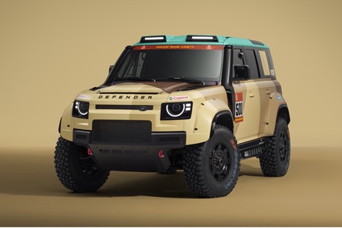 Defender Dakar D7X-R apresenta a sua nova pintura  - Antes da estreia no Rali Dakar em Janeiro de 2026