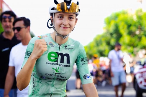 Ana Lospitao festeja em Salvaterra de Magos e Vega Iglesias segura liderança da Volta Feminina Sub-19