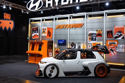 Hyundai leva diversão dos jogos árcade para a gamescon 2025 com o concept car Hyundai INSTEROID