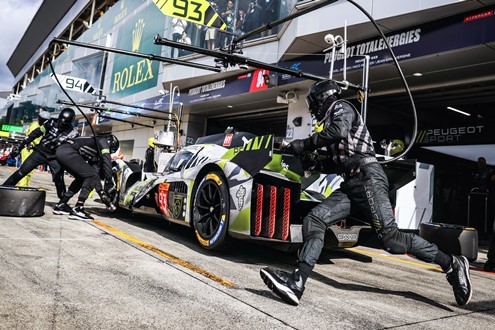 Team Peugeot Totalenergies em preparação 24 horas de Le Mans 2025 - Corrida terá início no sábado, dia 14, às 15h00 (14h00 em Portugal Continental)