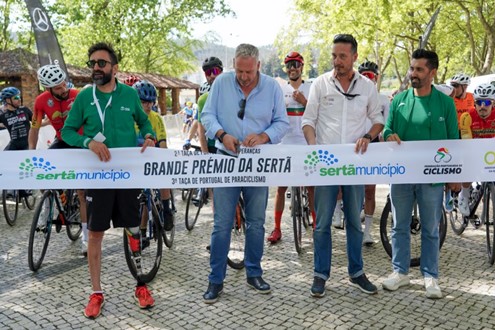Grande Prémio da Sertã recebeu a terceira prova da Taça de Paraciclismo