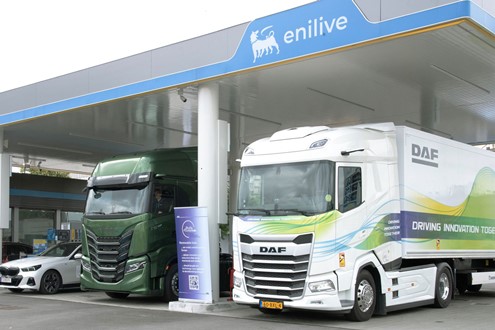 Iveco no tour d'Europe com o biometano a liderar a transição para a mobilidade sustentável - Iveco participa com o seu camião S-Way movido a biometano