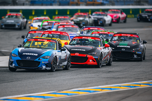 Mazda MX-5 Cup: 20 anos de enorme sucesso deste troféu monomarca de velocidade - Recorde de participantes em corridas disputadas ao milésimo de segundo 